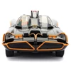 Kép 6/8 - Classic Tv Series Batmobile & Batman szett modell autó 1:24