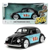 Kép 1/8 - 1959 Volkswagen Beetle"I Love the 1950's " fekete modell autó 1:24