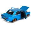 Kép 3/5 - 1971 Datsun 510 Tokyo Mod design blue modell autó 1:24 