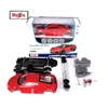 Kép 2/4 - Audi R8 V10 Plus red szett modell autó 1:24