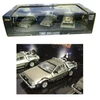 Kép 2/3 - Delorean Time Machine Trilogy Pack  modell autó 1:43
