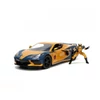 Kép 3/6 - Marvel X-Men Wolverine & Chevrolet Corvette Stingray 2022 szett modell autó 1:24