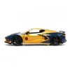 Kép 5/6 - Marvel X-Men Wolverine & Chevrolet Corvette Stingray 2022 szett modell autó 1:24