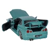 Kép 4/4 - Brian's Nissan Skyline GT-R (BNR34) Fast & Furious tengerzöld modell autó 1:24