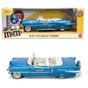 Kép 1/8 - m&m's Blue & 1956 Cadillac Eldorado modell autó 1:24