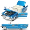 Kép 3/8 - m&m's Blue & 1956 Cadillac Eldorado modell autó 1:24
