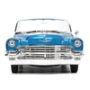 Kép 7/8 - m&m's Blue & 1956 Cadillac Eldorado modell autó 1:24