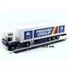 Kép 8/8 - PEGASO Troner Plus truck & trailer fehér/kék modell autó 1:43 (39,5 cm)