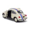 Kép 2/8 - Volkswagen Beetle 1303 Racer #53 bézs Herbie 1973 modell autó 1:18