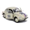 Kép 3/8 - Volkswagen Beetle 1303 Racer #53 bézs Herbie 1973 modell autó 1:18