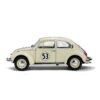 Kép 6/8 - Volkswagen Beetle 1303 Racer #53 bézs Herbie 1973 modell autó 1:18