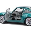Kép 3/11 - Porsche 964 Turbo Wimbledon zöld 1991 modell autó 1:18