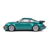 Kép 4/11 - Porsche 964 Turbo Wimbledon zöld 1991 modell autó 1:18