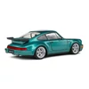 Kép 5/11 - Porsche 964 Turbo Wimbledon zöld 1991 modell autó 1:18