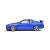Kép 5/9 - Nissan Skyline (R34)GT-R kék 1999 modell autó 1:18