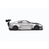 Kép 7/9 - Nissan Skyline GT-R (R35) W/Liberty Walk body kit 2.0 szürke 2020 modell autó 1:18