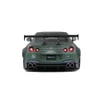 Kép 8/8 - Nissan GT-R (R35) W/Liberty Walk body kit 2.0 Army Fighter szürke/zöld 2022 modell autó 1:18