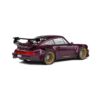 Kép 3/8 - Porsche 911 RWB bodykit Hekigyoku lila 2022 modell autó 1:18