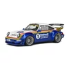 Kép 1/8 - Porsche 964 RWB bodykit Rauhwelt #1 fehér/kék 2022 modell autó 1:18
