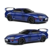 Kép 6/7 - Toyota Supra MK.4 (A80) Streetfighter sötétkék 1993 modell autó 1:18