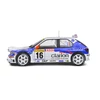 Kép 6/8 - Peugeot 306 Maxi Rally De Monte-Carlo#16 G.Panizzi fehér/kék 1998 modell autó 1:18