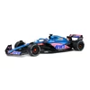 Kép 1/8 - F1 Alpine A522#14 kék Monaco GP 2022 F.Alonso modell autó 1:18