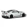 Kép 2/8 - Nissan GT-R (R35) w/Liberty Walk Body Kit fehér/fekete 2020 modell autó 1:43