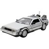 Kép 3/5 - Delorean 1983 Back to the future II Fly mode modellautó 1:24