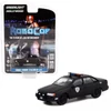Kép 1/3 - 1986 Ford Taurus LX Police "Robocop" matt fekete modell autó 1:64 (7,3cm)