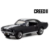 Kép 3/4 - 1967 Ford Mustang Coupe"Creed II" matt fekete modell autó 1:64 (7cm)