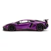 Kép 5/10 - Pink Slips Lamborghini Aventador SV lila modell autó 1:24