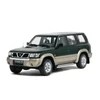 Kép 1/10 - Nissan Patrol GR Y61 zöld 1998 modell autó 1:18