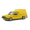Kép 1/10 - Volkswagen Caddy Mk.1 German Post 1982 sárga modell autó 1:18