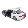 Kép 2/8 - Bmw E46 M3 Streetfighter fehér/piros/kék 2000 modell autó 1:18