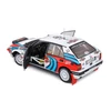 Kép 2/8 - Lancia Delta HF Integrale Safari Rally Kenya #1 Recalde/ Christie fehér/piros/kék 1991 modell autó 1:18