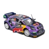 Kép 3/8 - Ford Puma Rally 1 Hybrid Rallye Monte-Carlo 2022 #19 S.Loeb/I.Galmiche lila modell autó 1:18