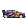 Kép 5/8 - Ford Puma Rally 1 Hybrid Rallye Monte-Carlo 2022 #19 S.Loeb/I.Galmiche lila modell autó 1:18