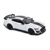 Kép 3/8 - Shelby Mustang GT500 2020 fehér/fekete modell autó 1:43