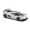 Kép 3/8 - Koenigsegg Jesko 2021 Pearl fehér modell autó 1:43