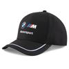 Kép 1/5 - Puma BMW M Motorsport carbon black design baseball sapka, fekete-kék-fehér, 2022