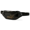 Kép 1/2 - Puma Core Up uniszex övtáska 23 x 11 x 5 cm, fekete-arany