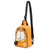 Kép 1/3 - Puma Garfield ifjúsági mini hátitáska, narancssárga-fekete-piros