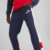 Kép 4/5 - Puma ESS Colorblock férfi melegítőnadrág, kék-fehér-piros, 2022