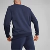 Kép 6/7 - Puma ESS Big logo Crew férfi pulóver, kék-fehér, 2022