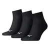 Kép 1/2 - Puma 3 páros csomagolású quarter uniszex zokni, fekete-szürke