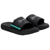 Kép 4/6 - Puma Mercedes AMG Petronas F1 Softride Slide férfi papucs, fekete, 2023