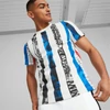 Kép 3/7 - Puma BMW M Motorsport Striped férfi póló, fehér-fekete-kék, 2023
