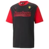 Kép 1/7 - Puma Scuderia Ferrari Race Statement férfi póló, fekete-piros, 2023
