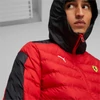 Kép 4/7 - Puma Ferrari Race T7 Eclt Jk férfi kabát, piros-fekete, 2023
