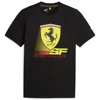 Kép 1/5 - Puma Scuderia Ferrari Race fast place férfi póló, fekete-sárga-piros, 2023
